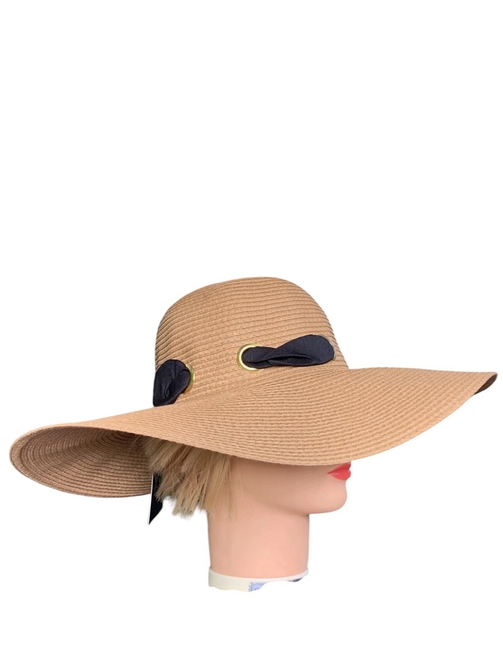 Adrienne Vittadini Wide Brim Floppy Sun Hat – NWT